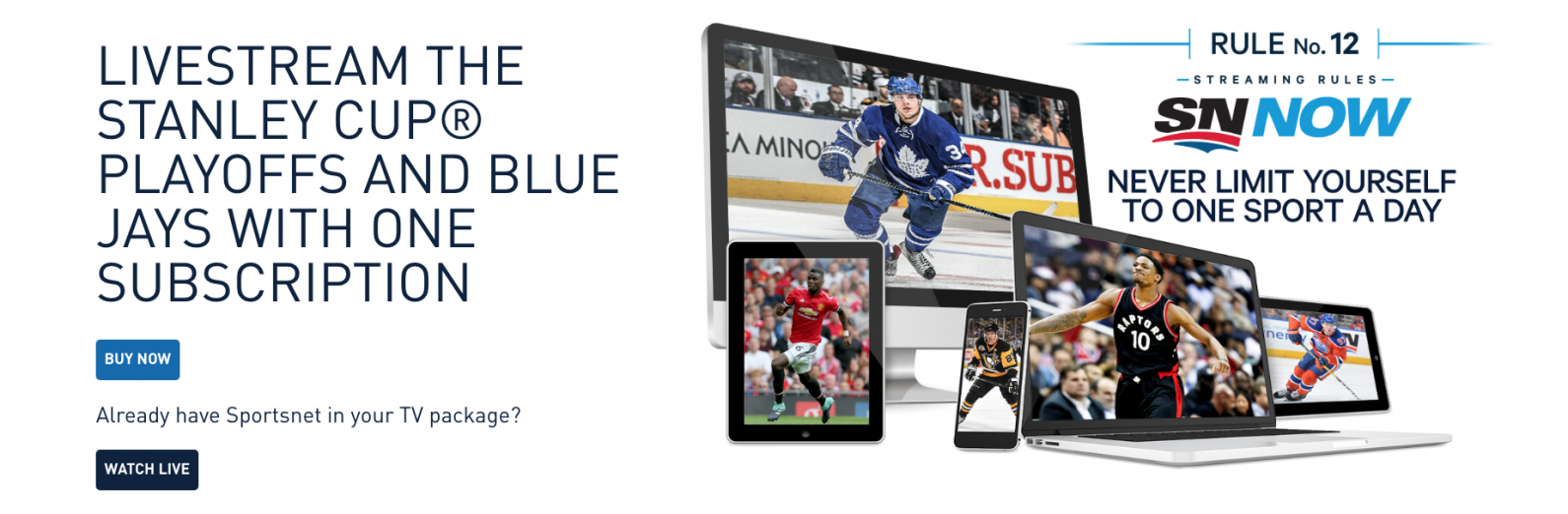 How to watch the hot sale nhl playoffs without cable